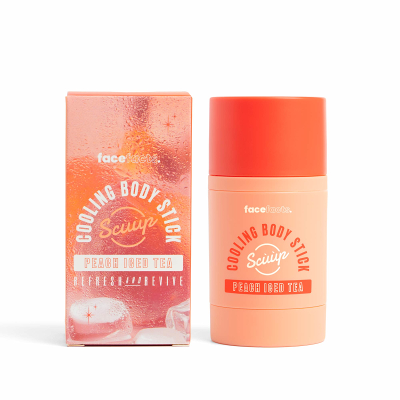 Face Facts Scuup Peach Iced Tea Cooling Body Stick