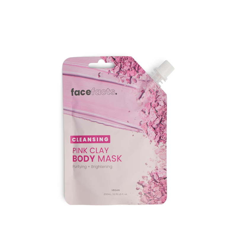Face Facts Body Mud Mask - Cleansing Pink Clay