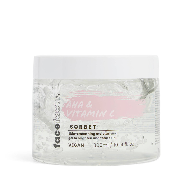 Face Facts Body Sorbet Moisturiser - AHA and Vitamin C