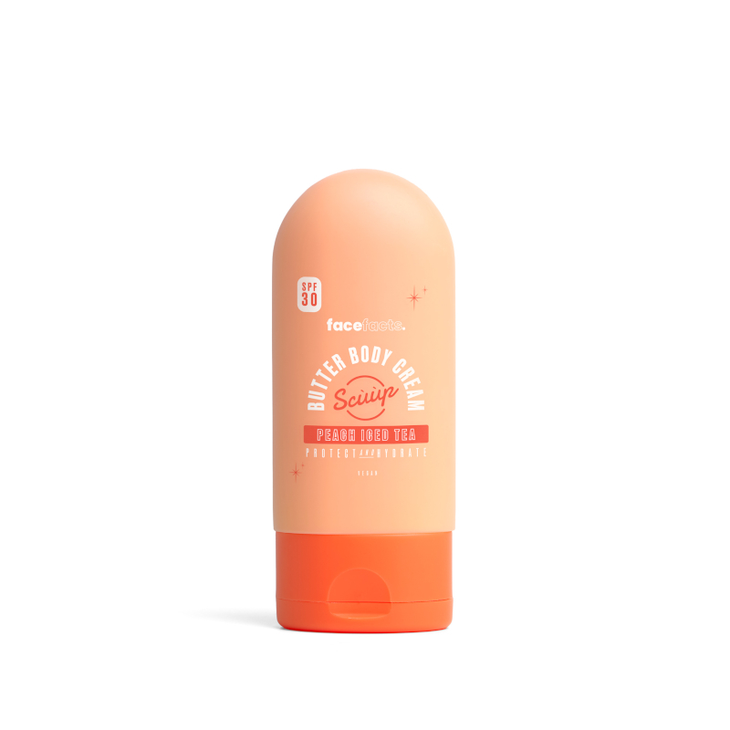 Face Facts Scuup Peach Iced Tea SPF30 Butter Body Cream