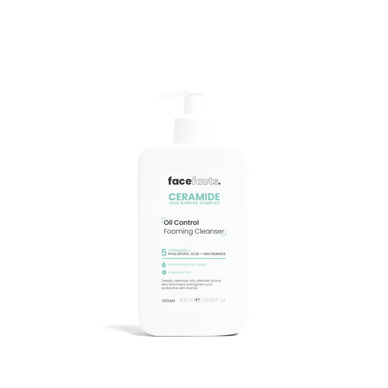 Face Facts Ceramide Oil Control - Foaming Cleanser 400ml