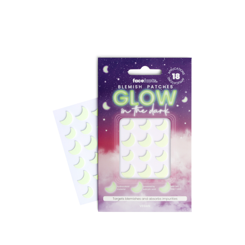 Face Facts Blemish Patches - Glow In The Dark Moons
