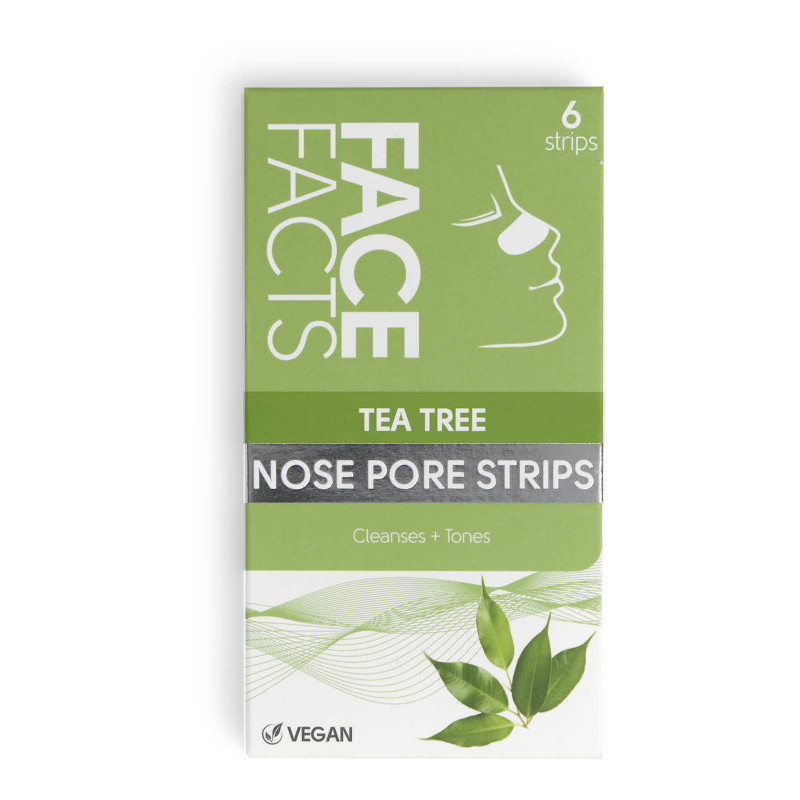 Face Facts Nose Pore Strips - Tea Tree