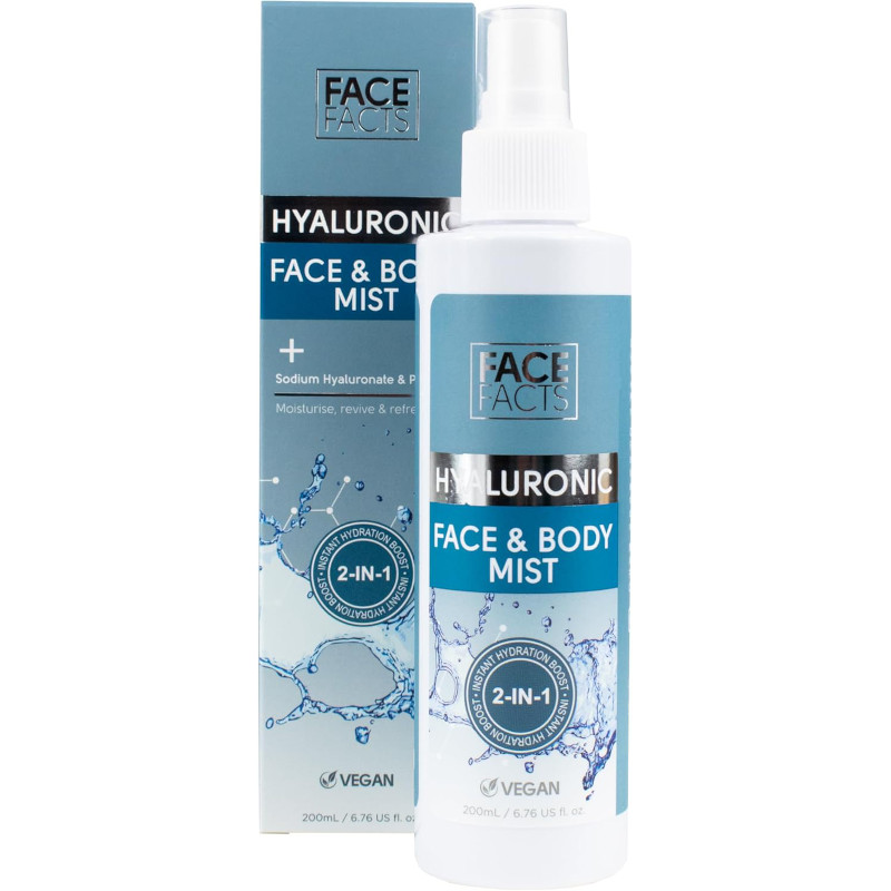 Face Facts Hyaluronic Face & Body Mist