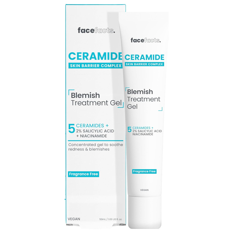 Face Facts Ceramide Blemish Treatment Gel Targets + Calms 50ml