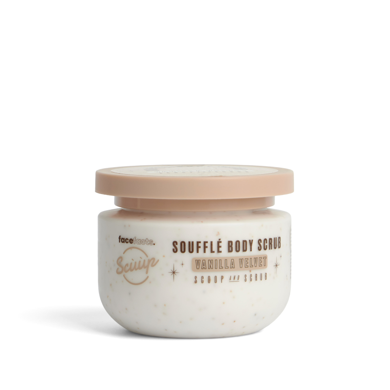 Face Facts Scuup Vanilla Velvet Soufflé Body Scrub