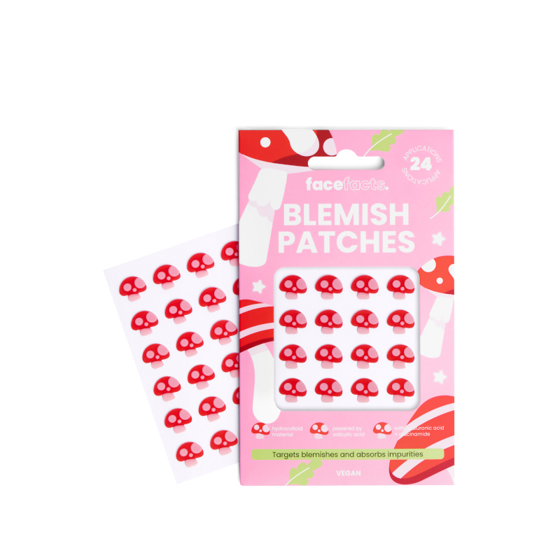 Face Facts Blemish Patches - Mushrooms