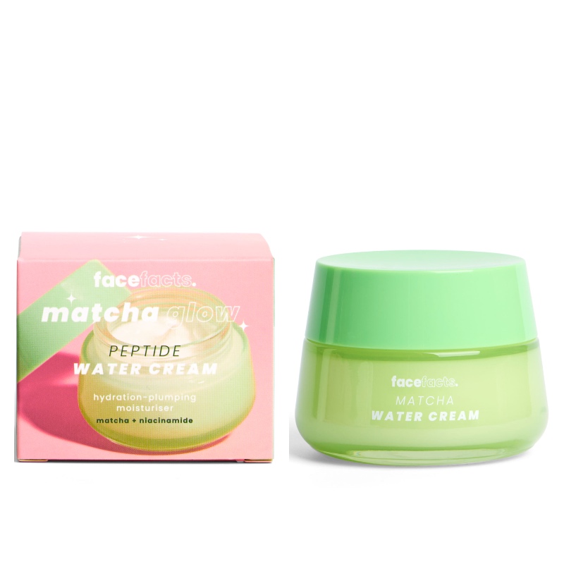 Face Facts Matcha Glow - Peptide Water Cream