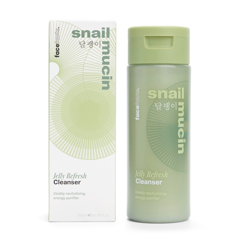 Face Facts Snail Mucin Bounce Jelly Cleanser