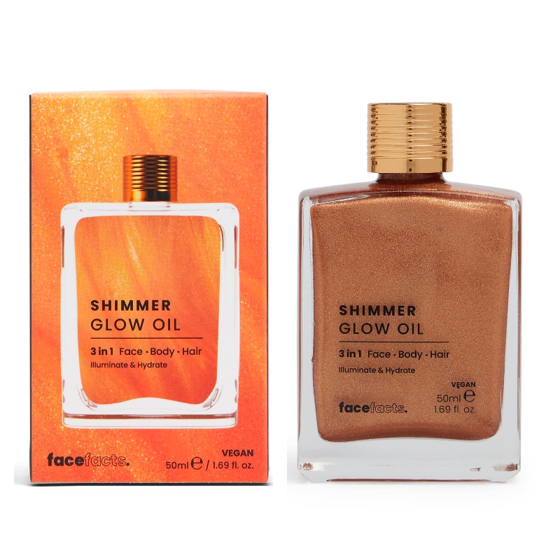 Face Facts Shimmer Glow Oil
