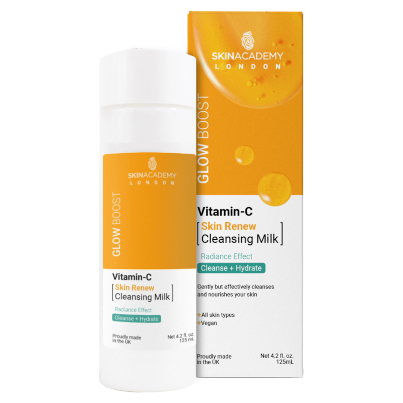 Skin Academy London Glow Boost Skin Renew Cleansing Milk