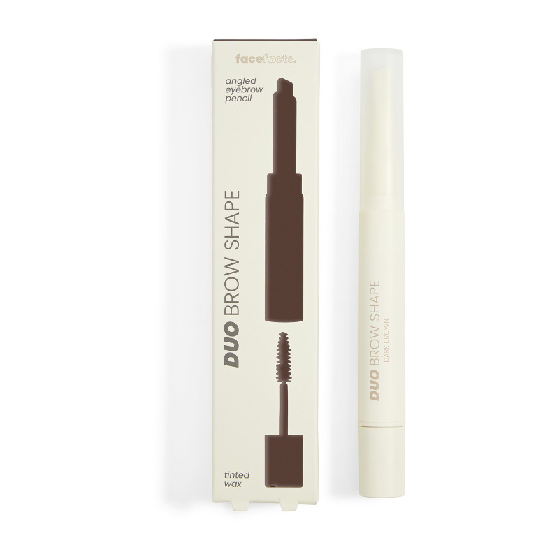 Face Facts Duo Brow Shape - Dark Brown