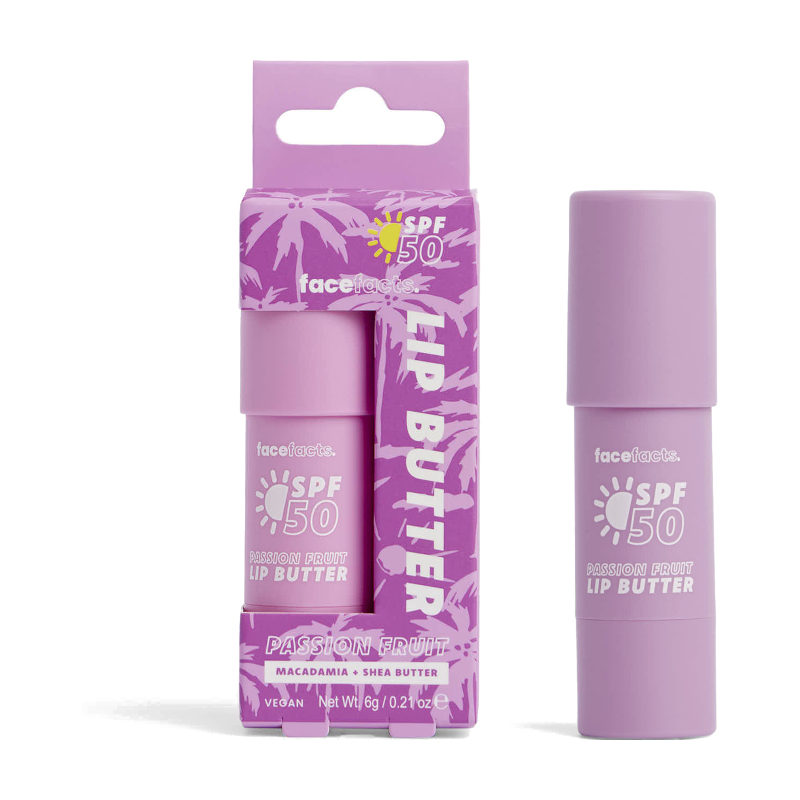 Face Facts SPF 50 Lip Butter - Passionfruit Glow