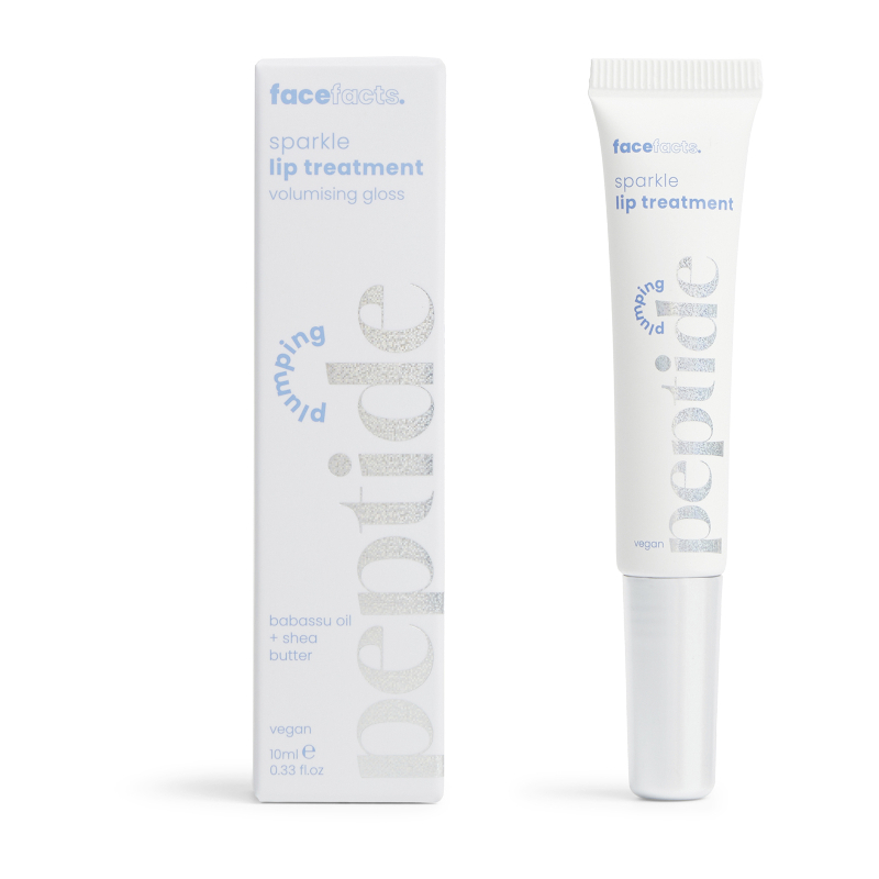 Face Facts Peptide Sparkle Lip Treatment - Iridescent