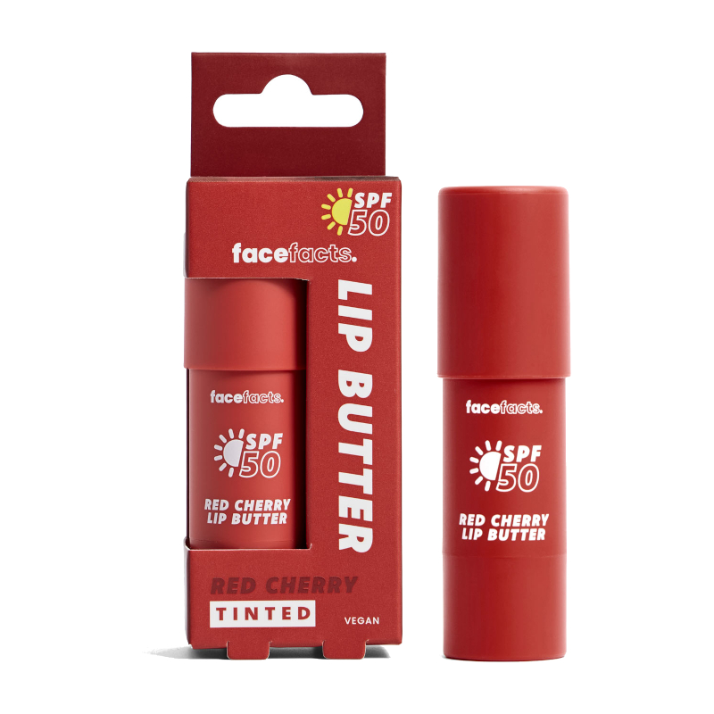 Face Facts SPF 50 Tinted Lip Butter - Red Cherry