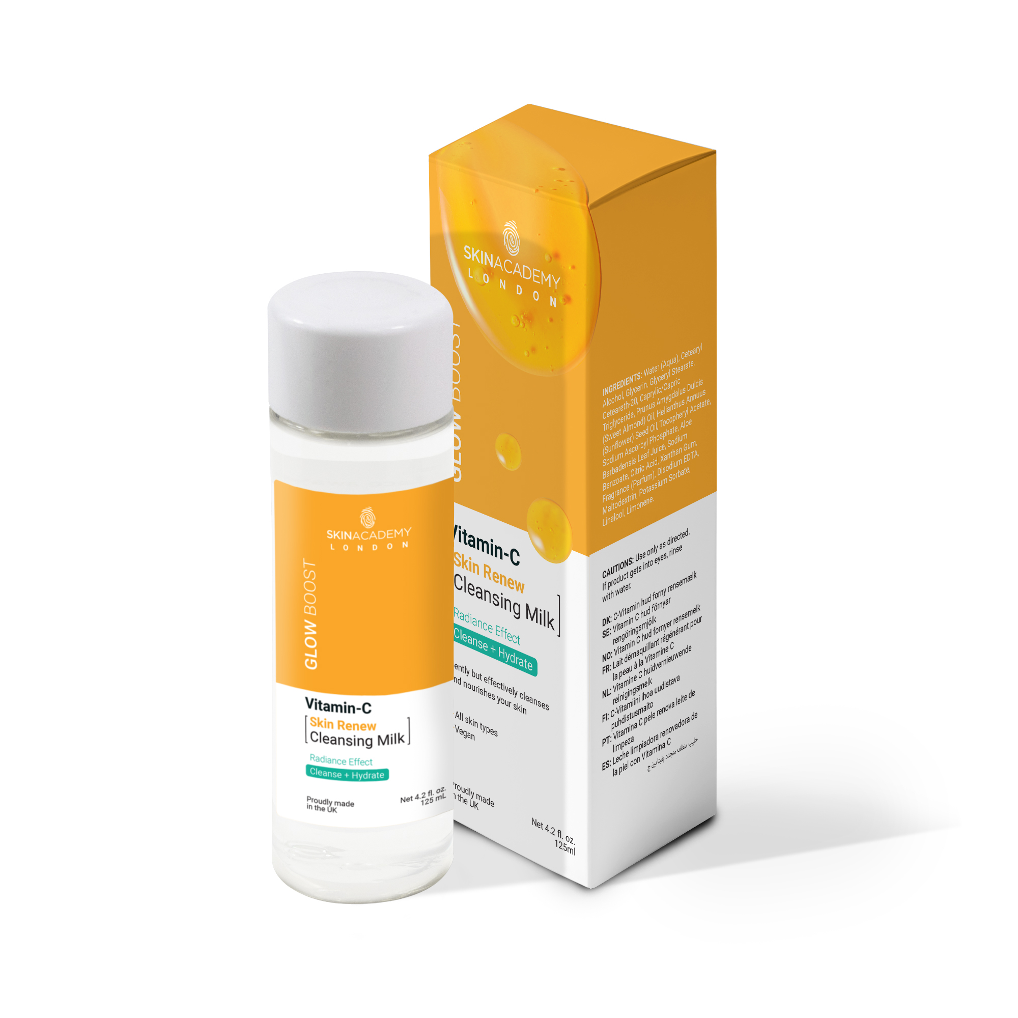 Skin Academy London Glow Boost Skin Renew Cleansing Milk - Image 2