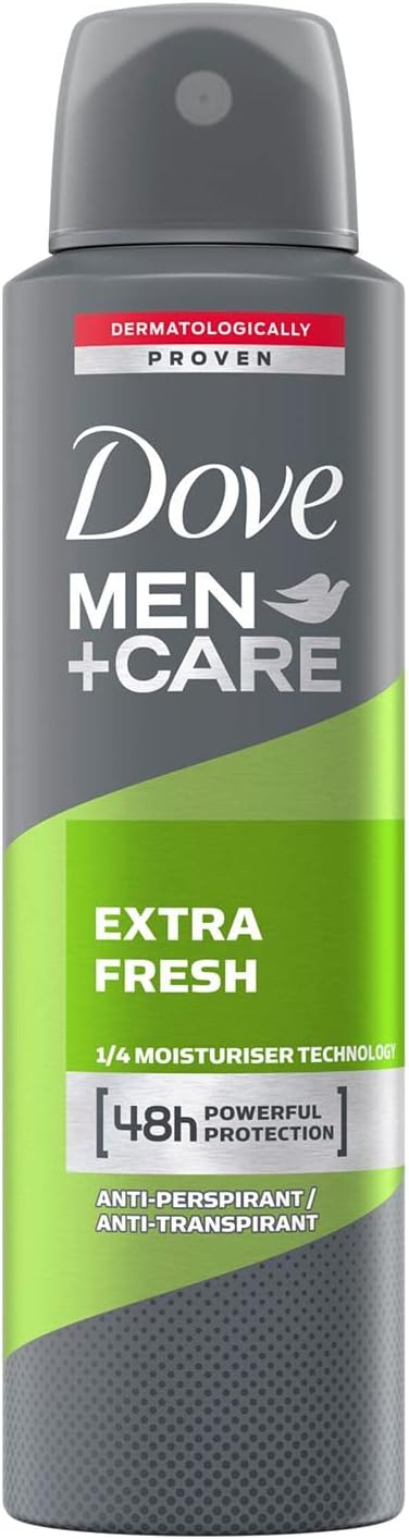 Dove Spray 150Ml Mens Extra Fresh