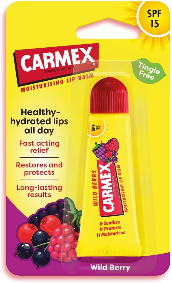 Carmex Lip Balm Tube Wild Berry
