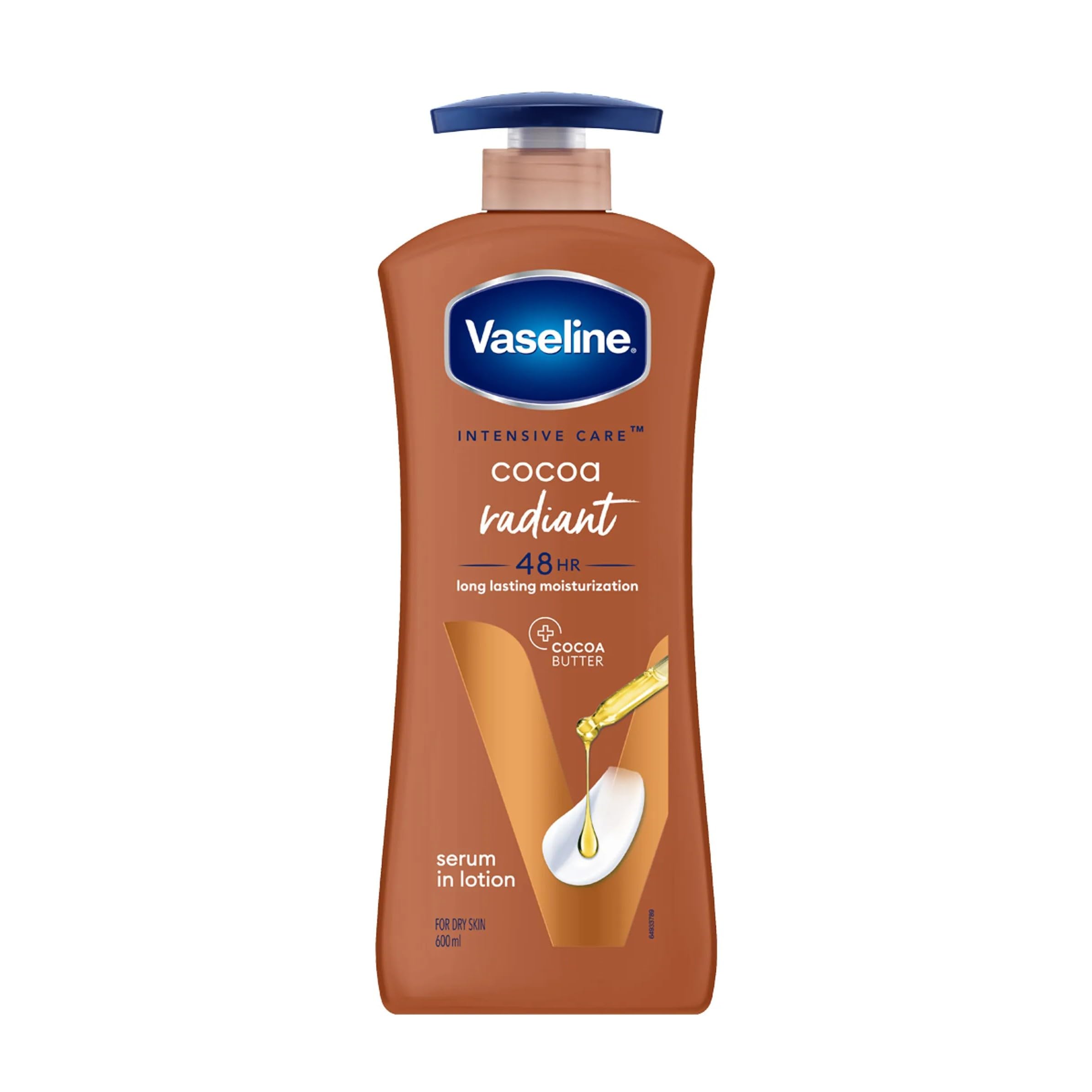 Vaseline Cocoa Butter 600Ml Pump