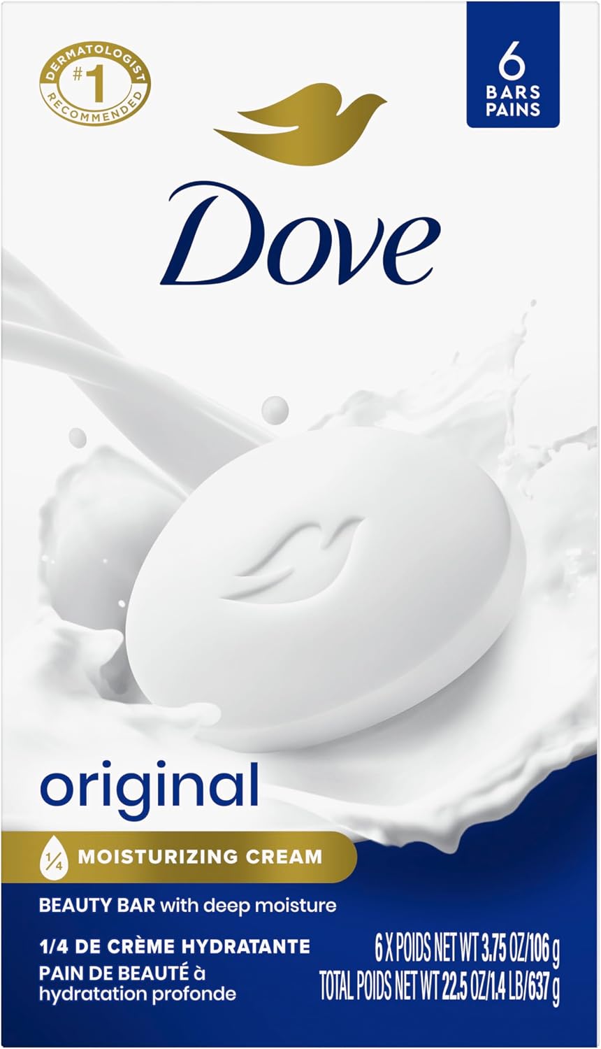 Dove Soap 6 Pack Original