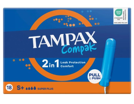 Tampax Compak 18'S Super Plus